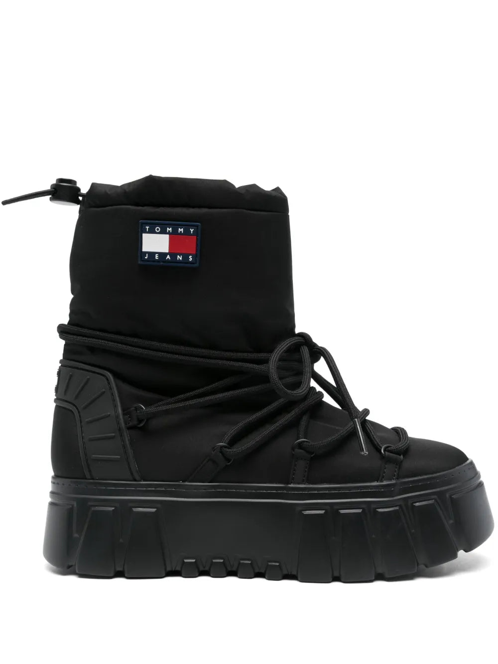 Tommy Jeans logo-patch snow boots