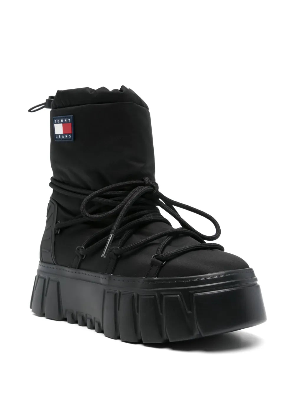 Tommy Jeans logo-patch snow boots