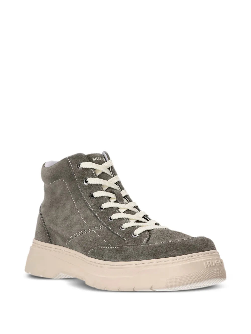 HUGO suede high-top boots