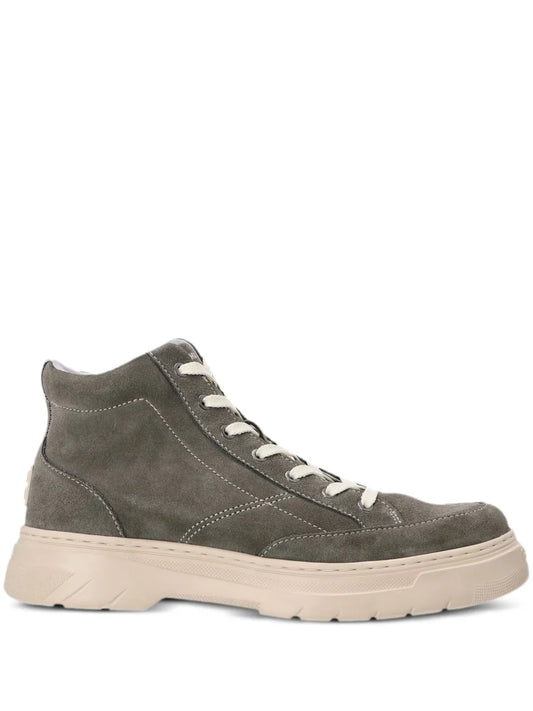 HUGO suede high-top boots