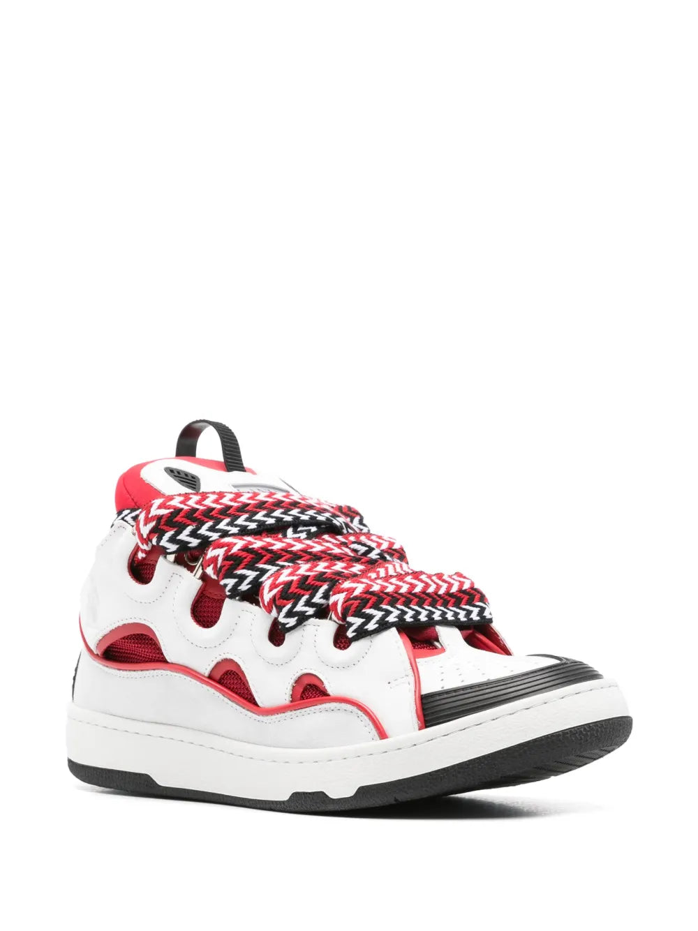 Lanvin Curb panelled-design sneakers