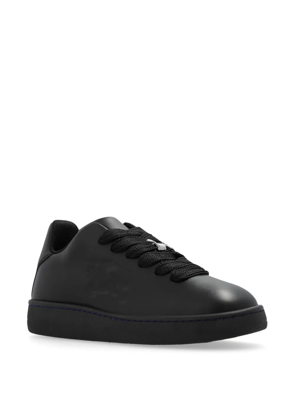 Burberry Box EDK-embossed leather sneakers