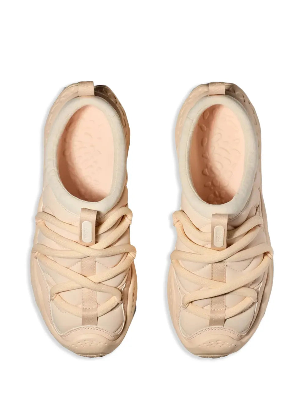 HOKA Ora Primo "Vanilla/Vanilla" slip-on sneakers