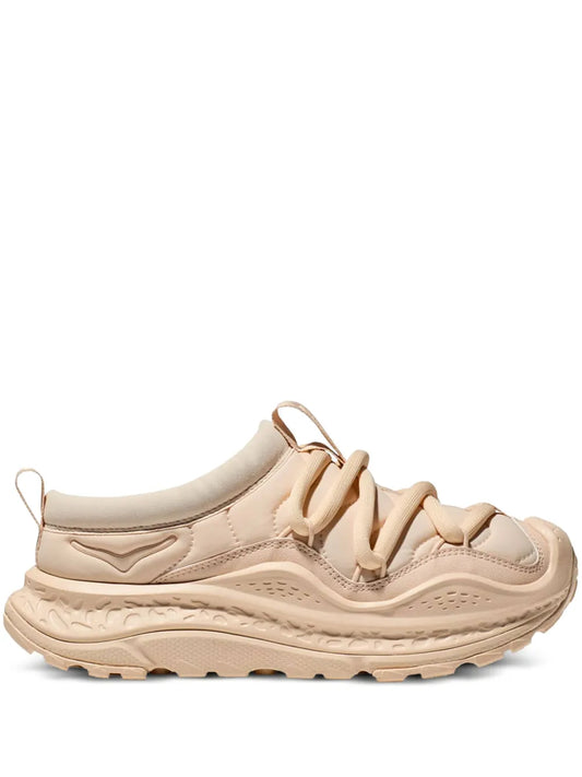 HOKA Ora Primo "Vanilla/Vanilla" slip-on sneakers