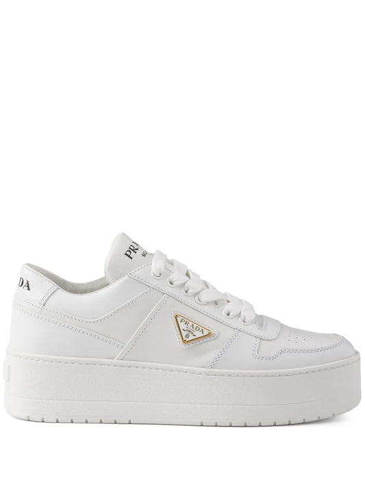 Prada Downtown Bold leather sneakers