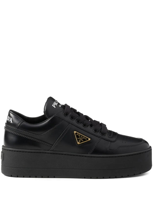 Prada Downtown Bold leather sneakers