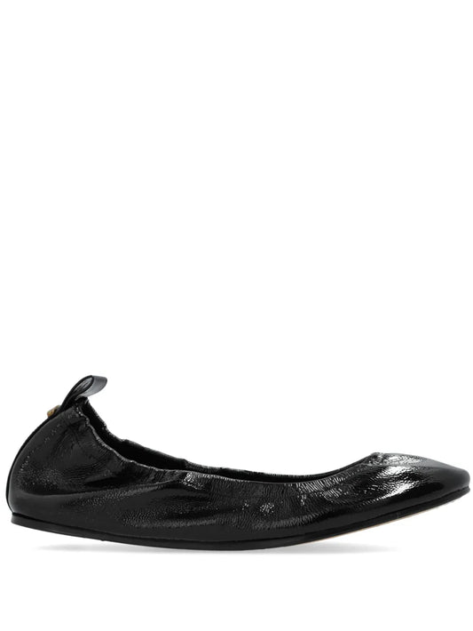 ISABEL MARANT Belna leather ballerina shoes