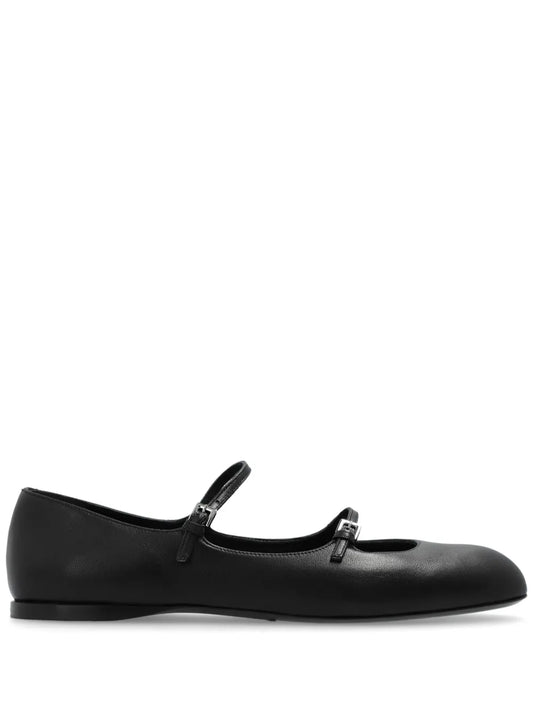 Max Mara Circus double-strap ballerina shoes