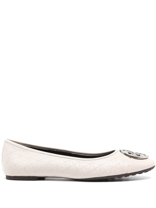 Tory Burch Claire quilted ballerina shoes