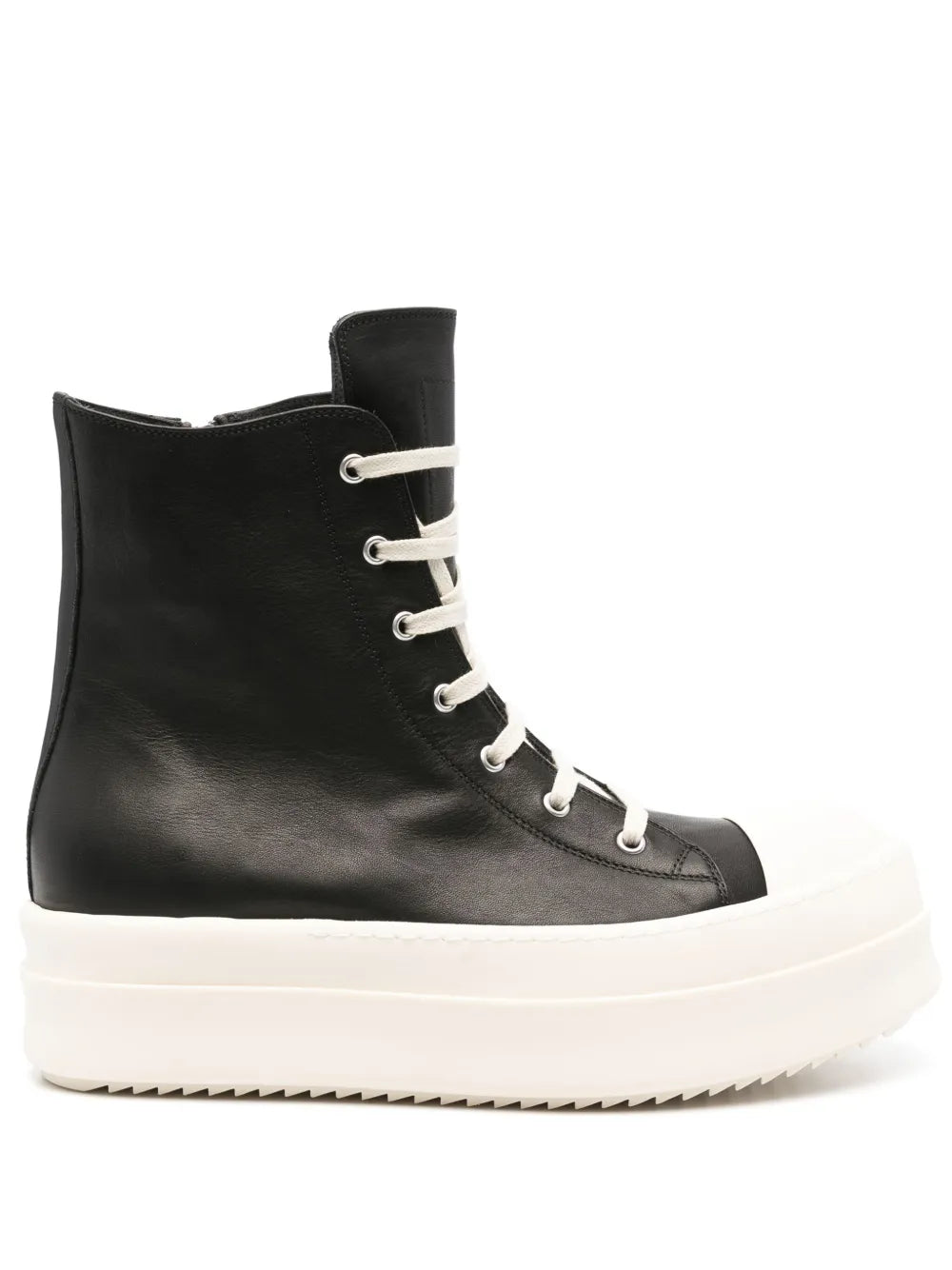 Rick Owens DRKSHDW high-top leather sneakers