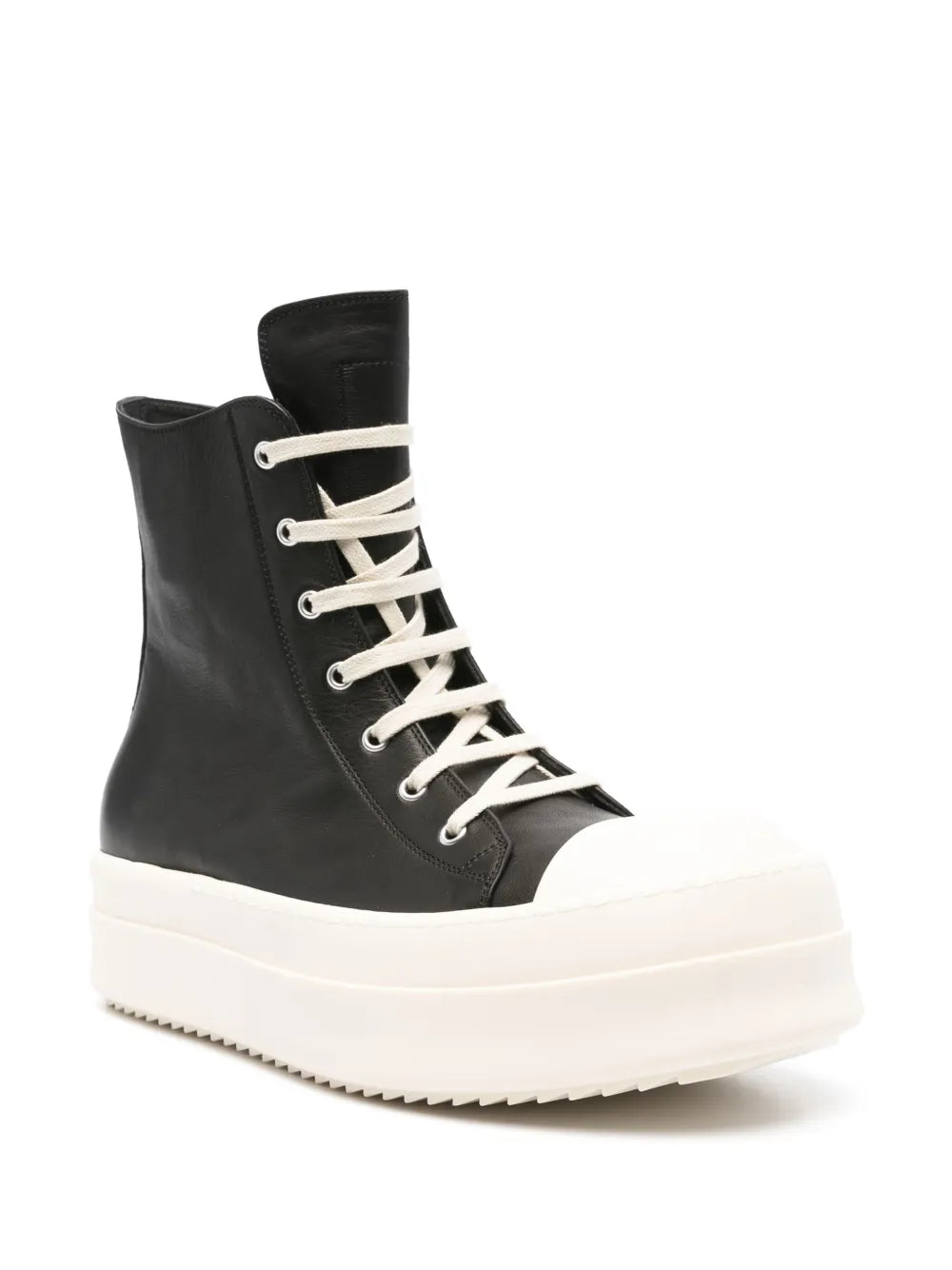 Rick Owens DRKSHDW high-top leather sneakers
