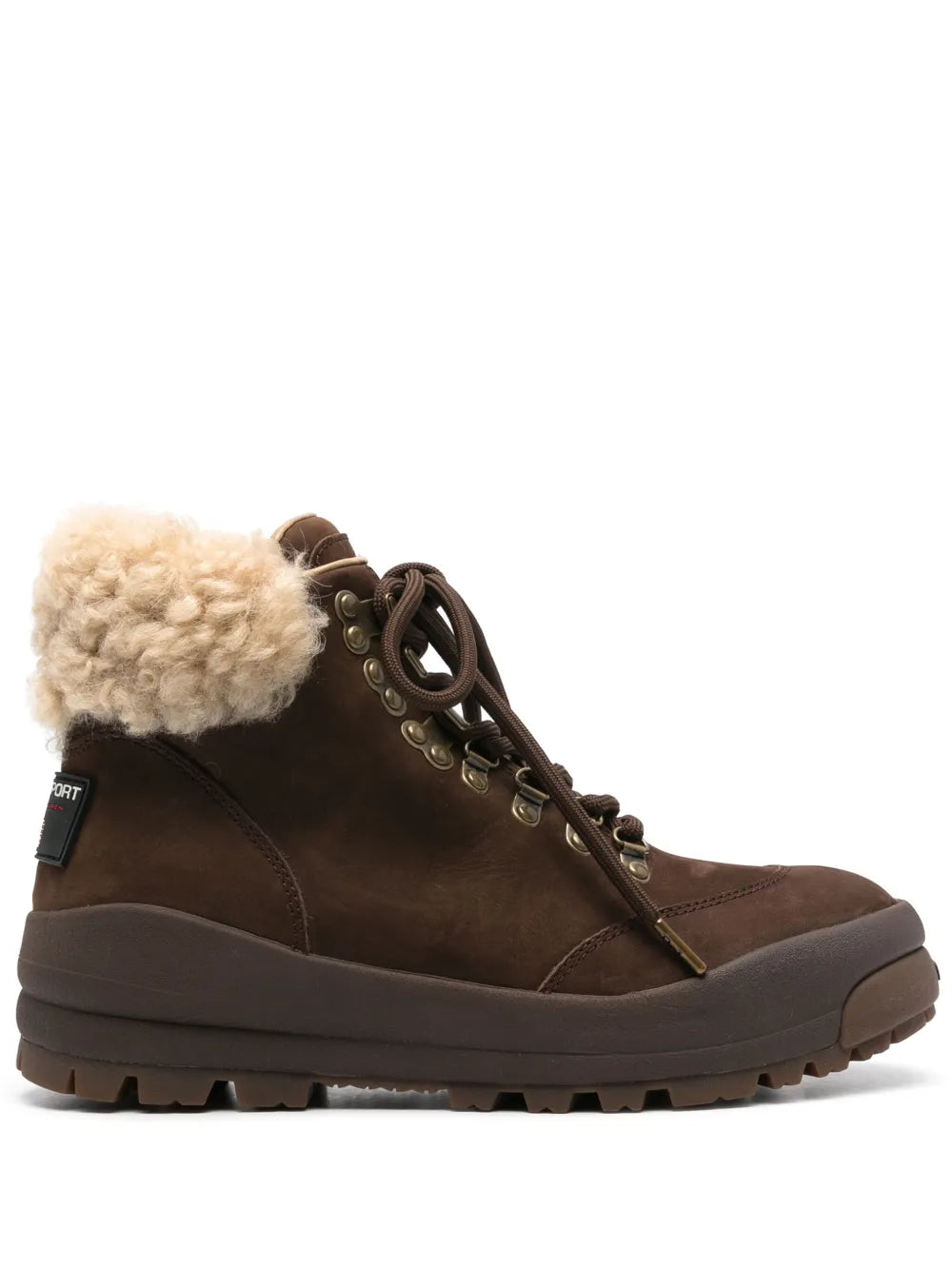 Polo Ralph Lauren shearling-trim hiking boot