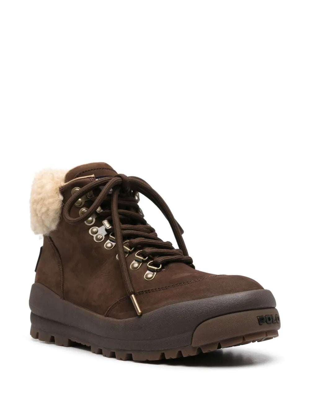 Polo Ralph Lauren shearling-trim hiking boot