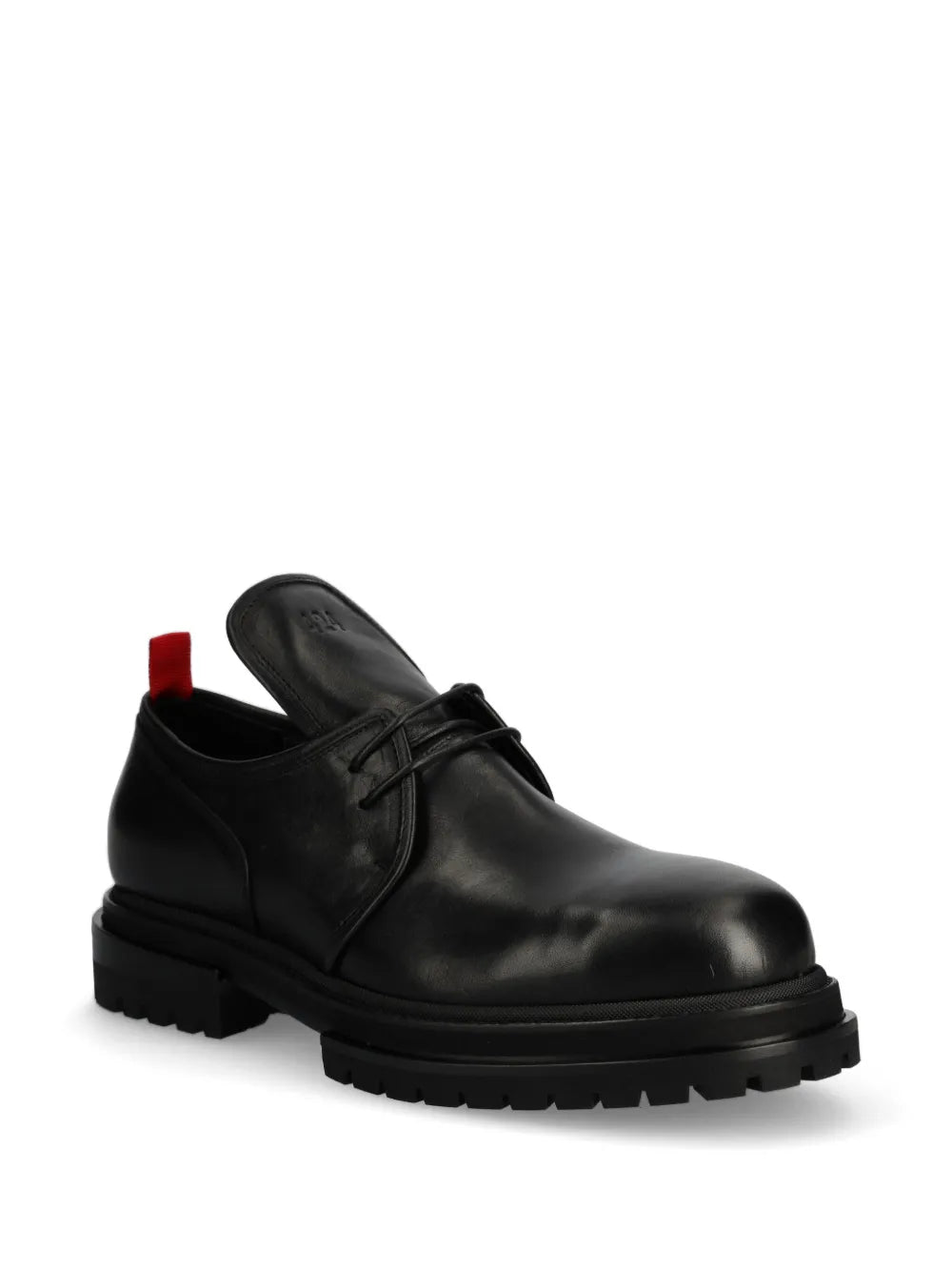 424 leather derby shoes