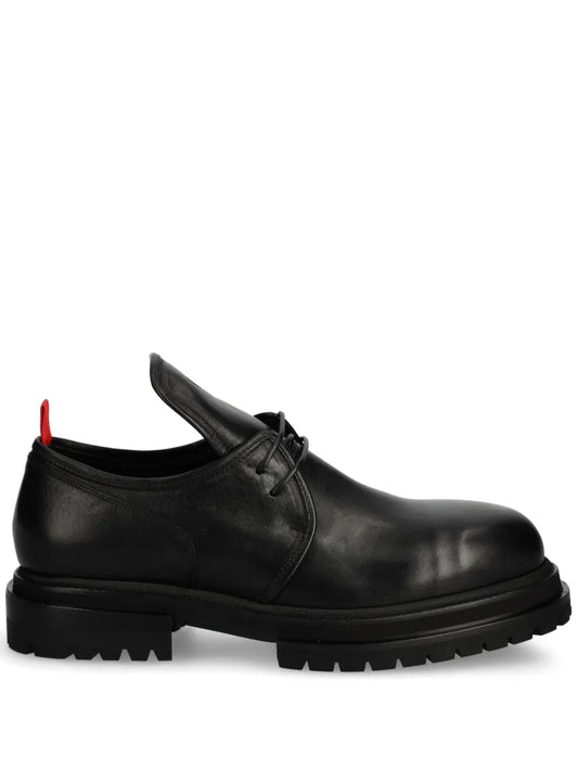 424 leather derby shoes