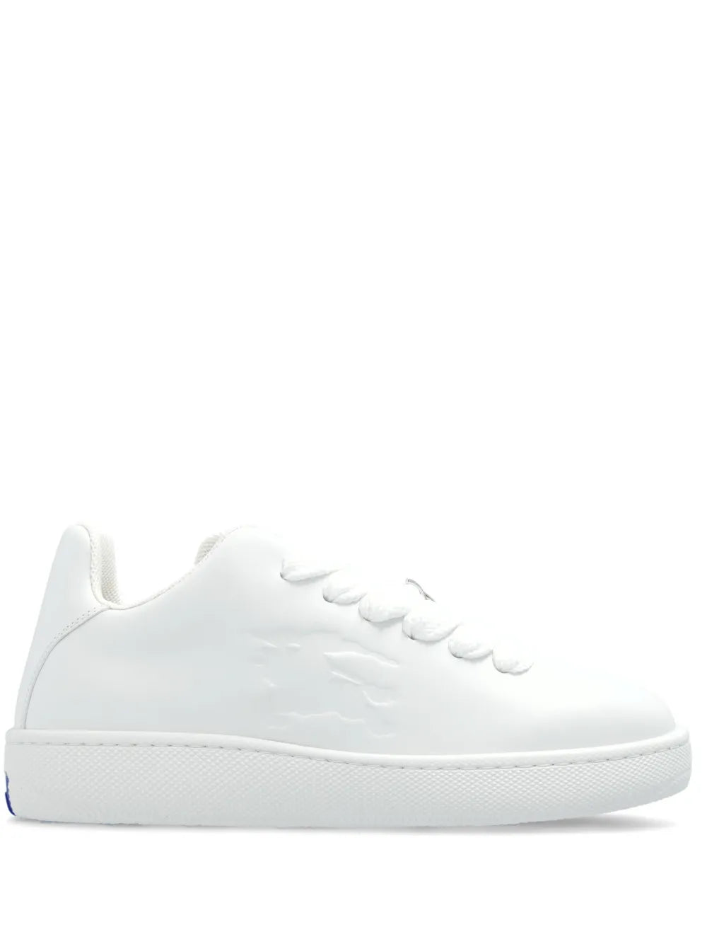Burberry lace up round toe trainers 