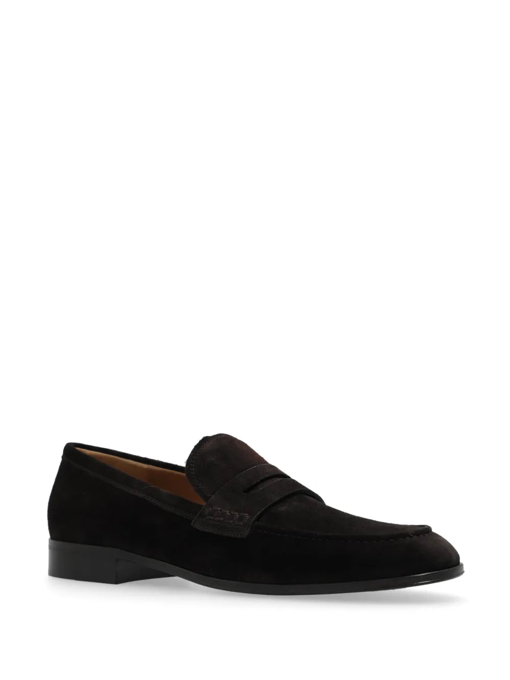 Gianvito Rossi George penny-slot suede loafers