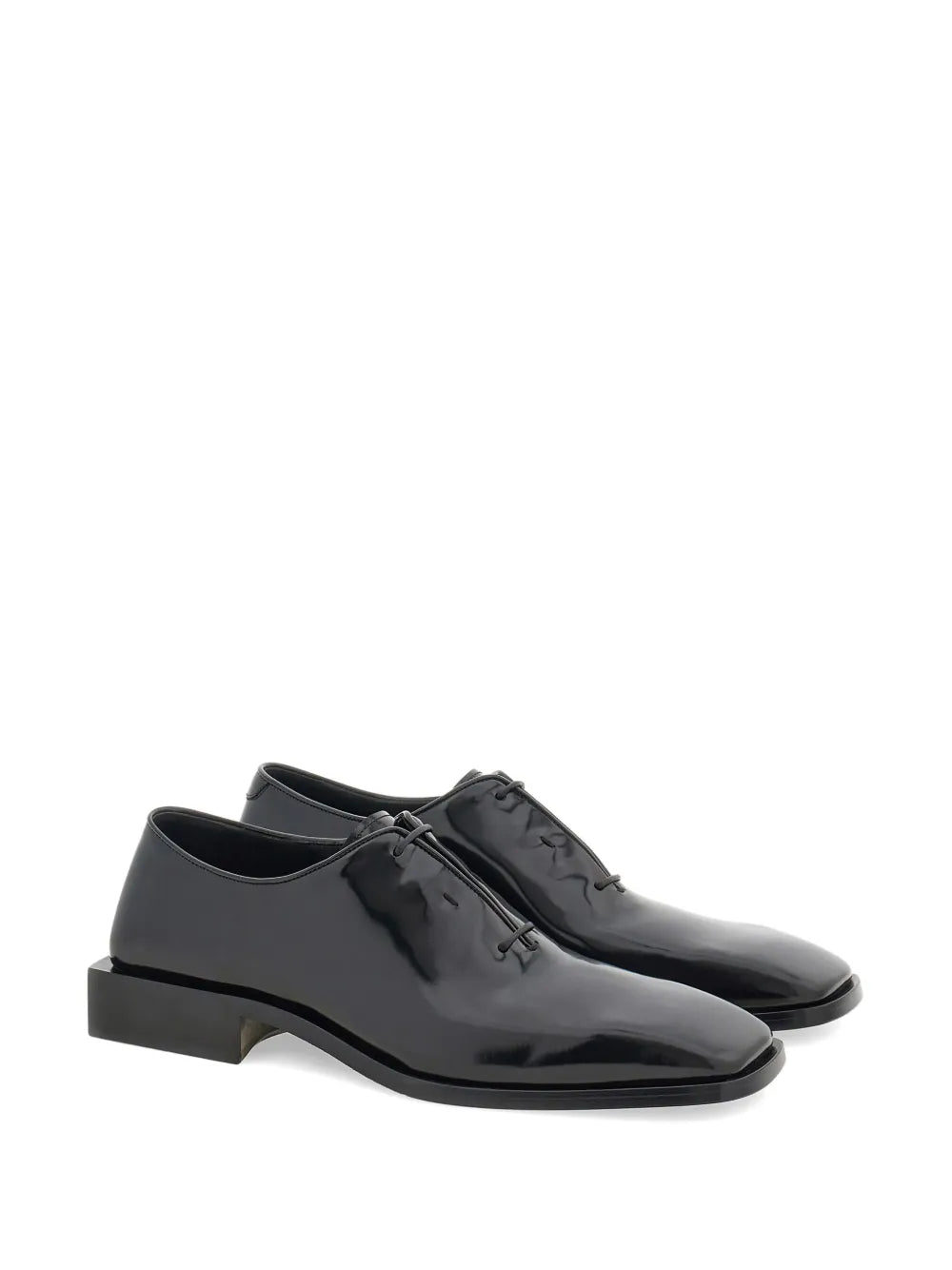 Ferragamo concealed-lacing leather oxford shoes