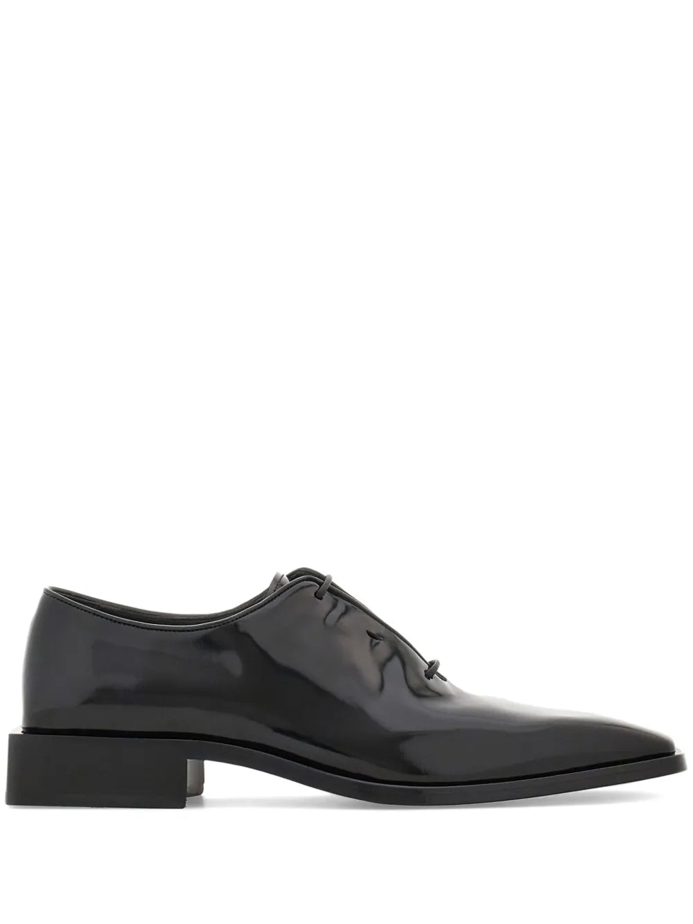 Ferragamo concealed-lacing leather oxford shoes