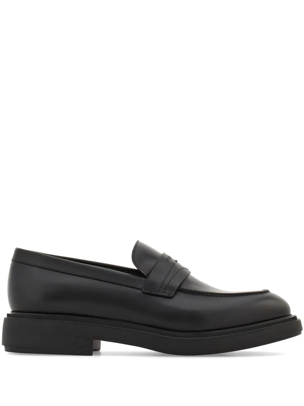 Ferragamo Caligola leather loafers