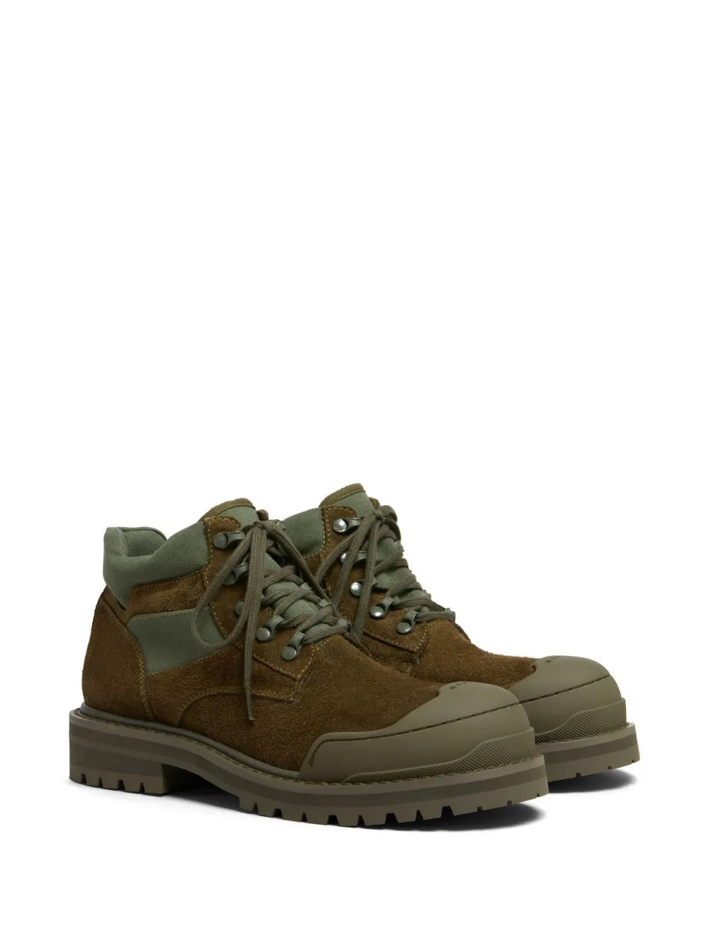 Marni leather lace-up boots 