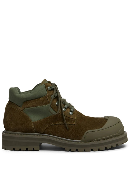 Marni leather lace-up boots 
