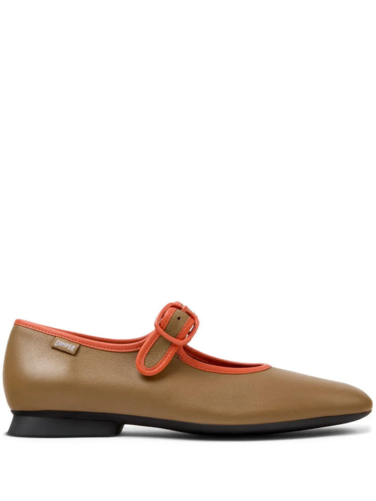 Camper Casi Myra leather ballerina shoes
