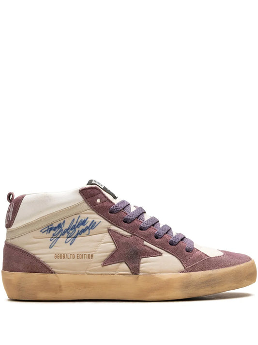 Golden Goose Mid Star "Wistful Mauve/Cream/White" sneakers