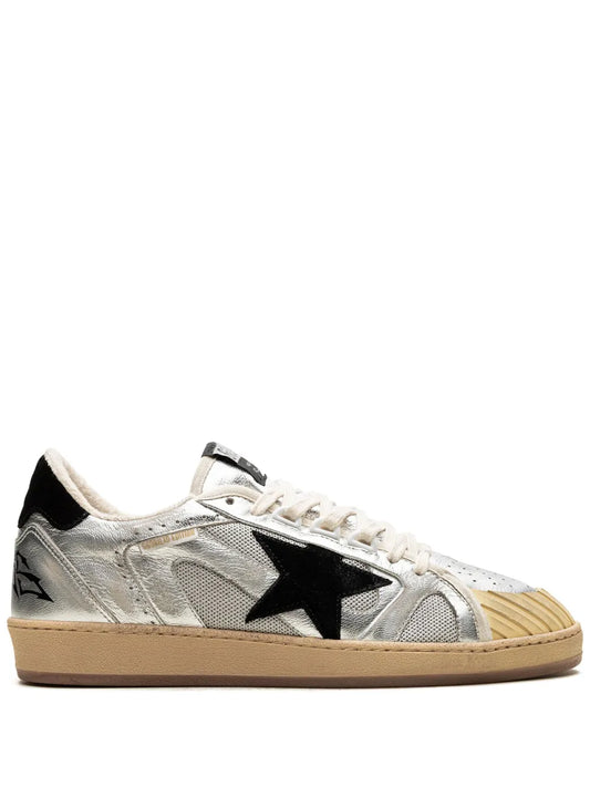 Golden Goose Ball Star "Silver/Black" sneakers