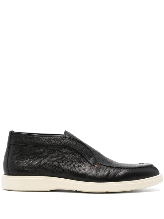 Santoni leather boots