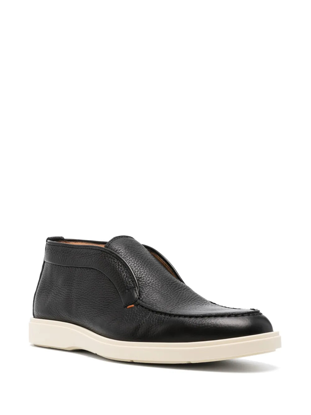 Santoni leather boots