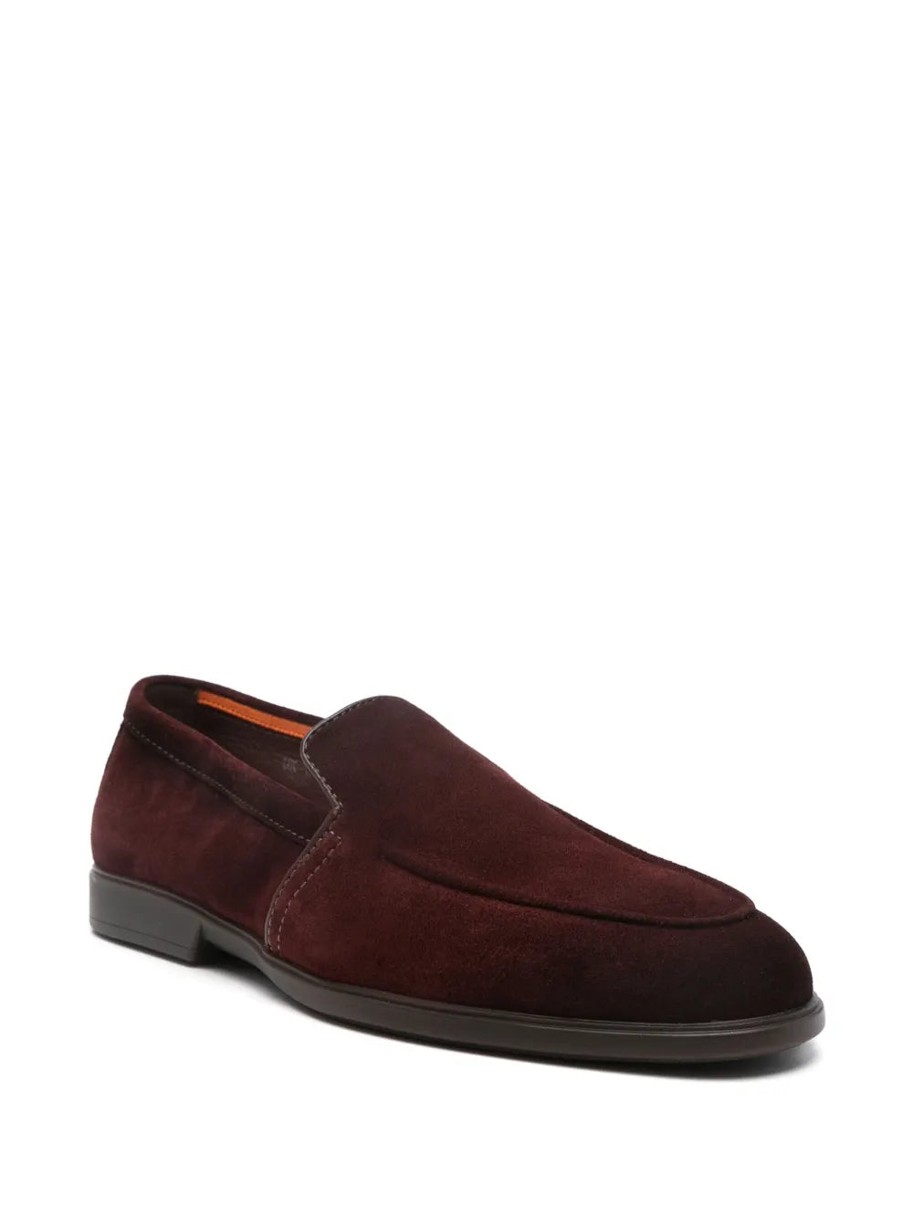 Santoni suede loafers