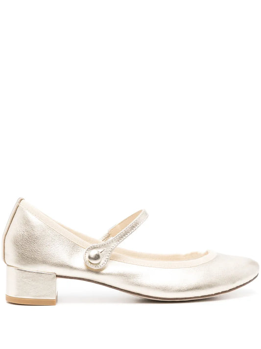 Repetto 35mm Mary Jane leather ballerinas