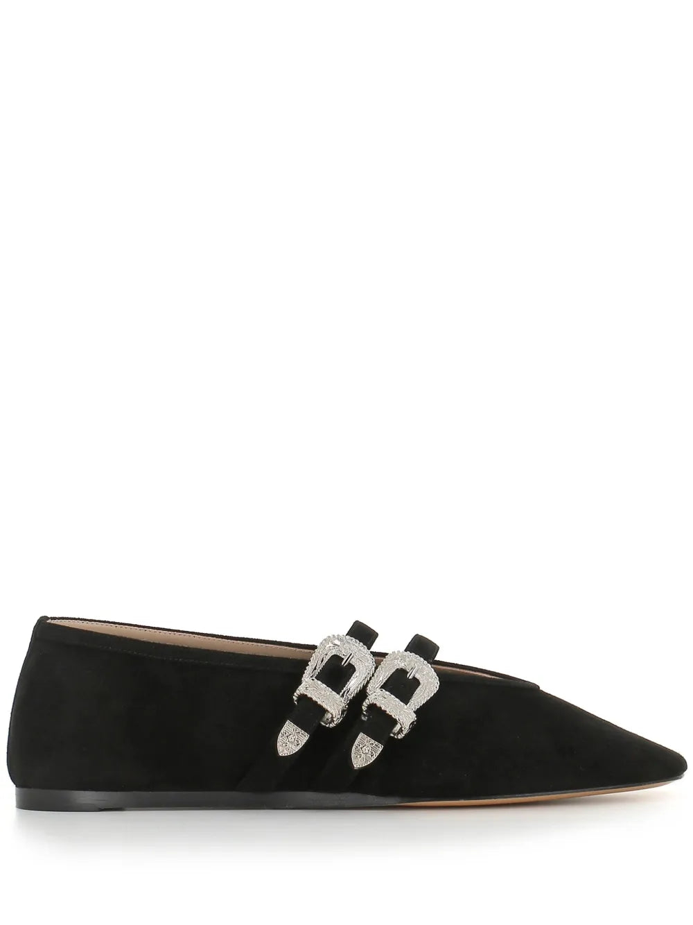 Le Monde Beryl Claudia buckled ballerina shoes