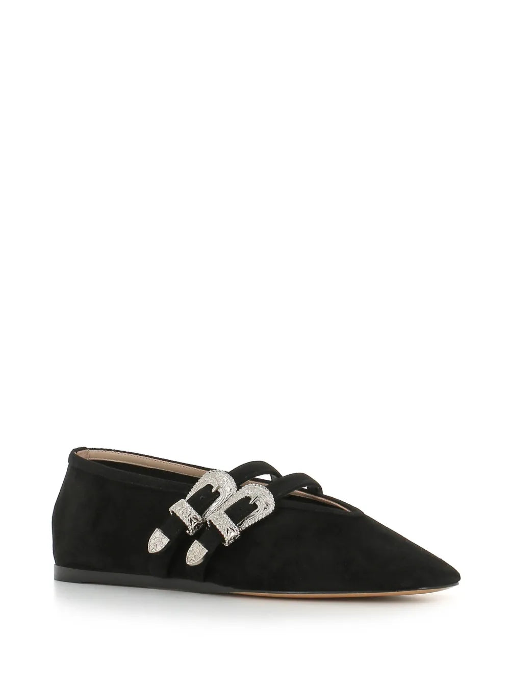 Le Monde Beryl Claudia buckled ballerina shoes