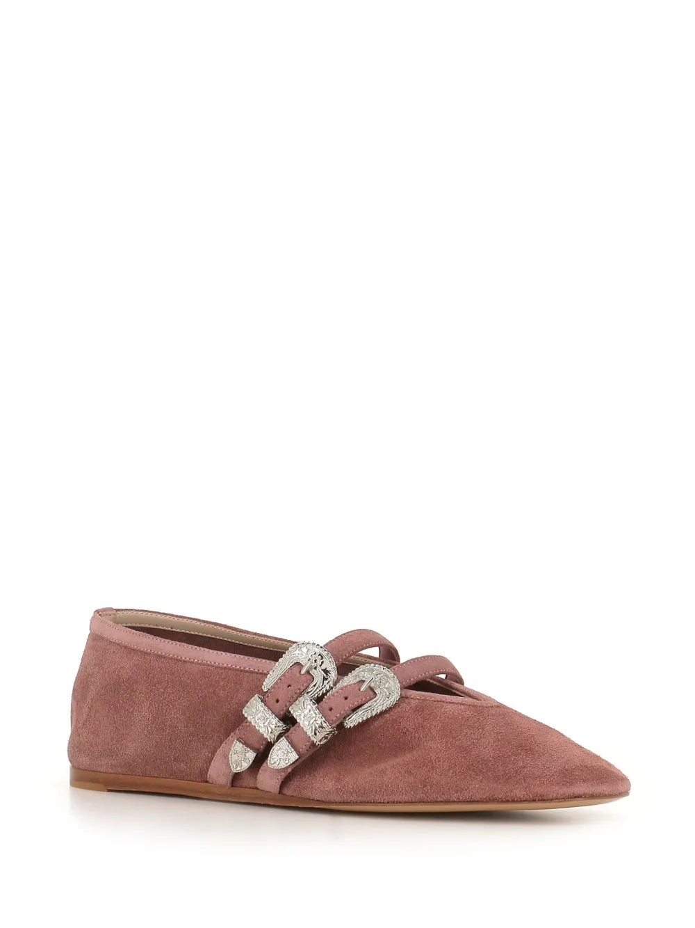 Le Monde Beryl Claudia buckled ballerina shoes