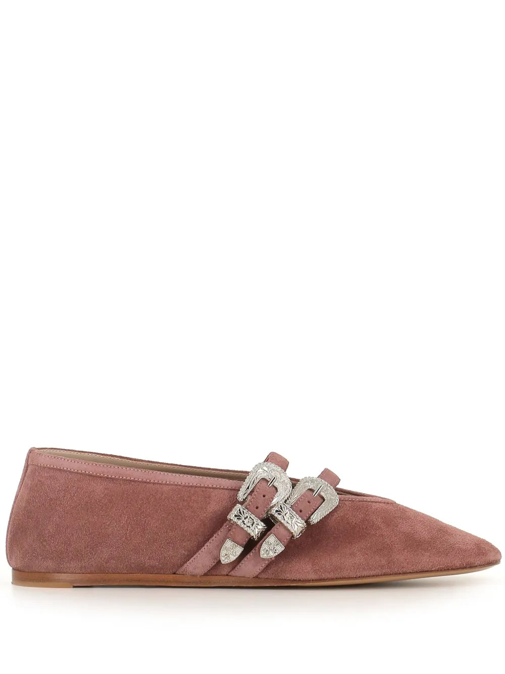 Le Monde Beryl Claudia buckled ballerina shoes