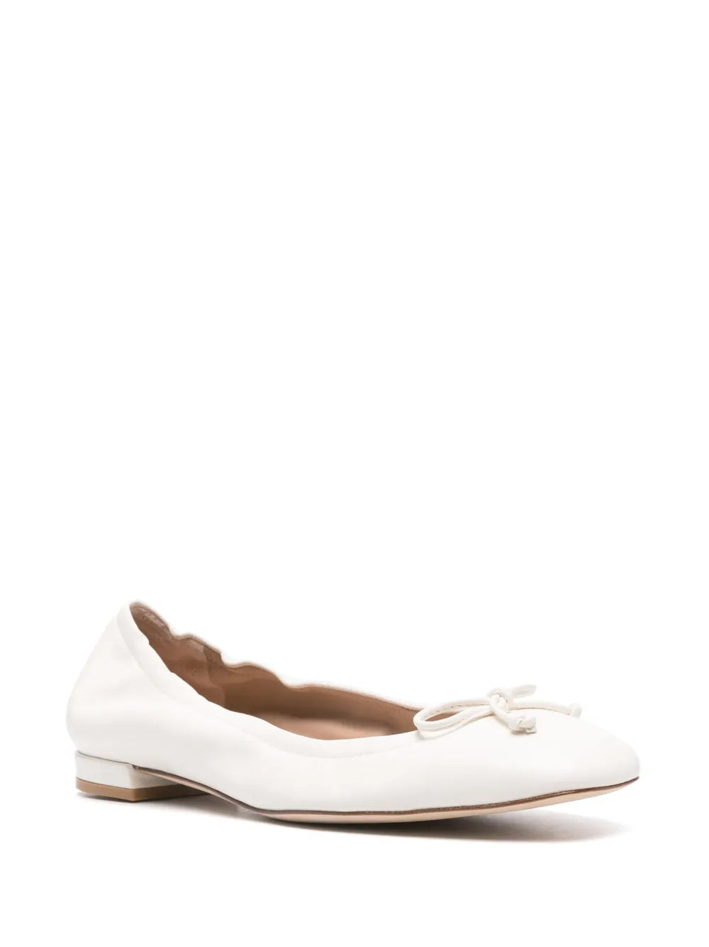 Stuart Weitzman Bria leather ballerinas