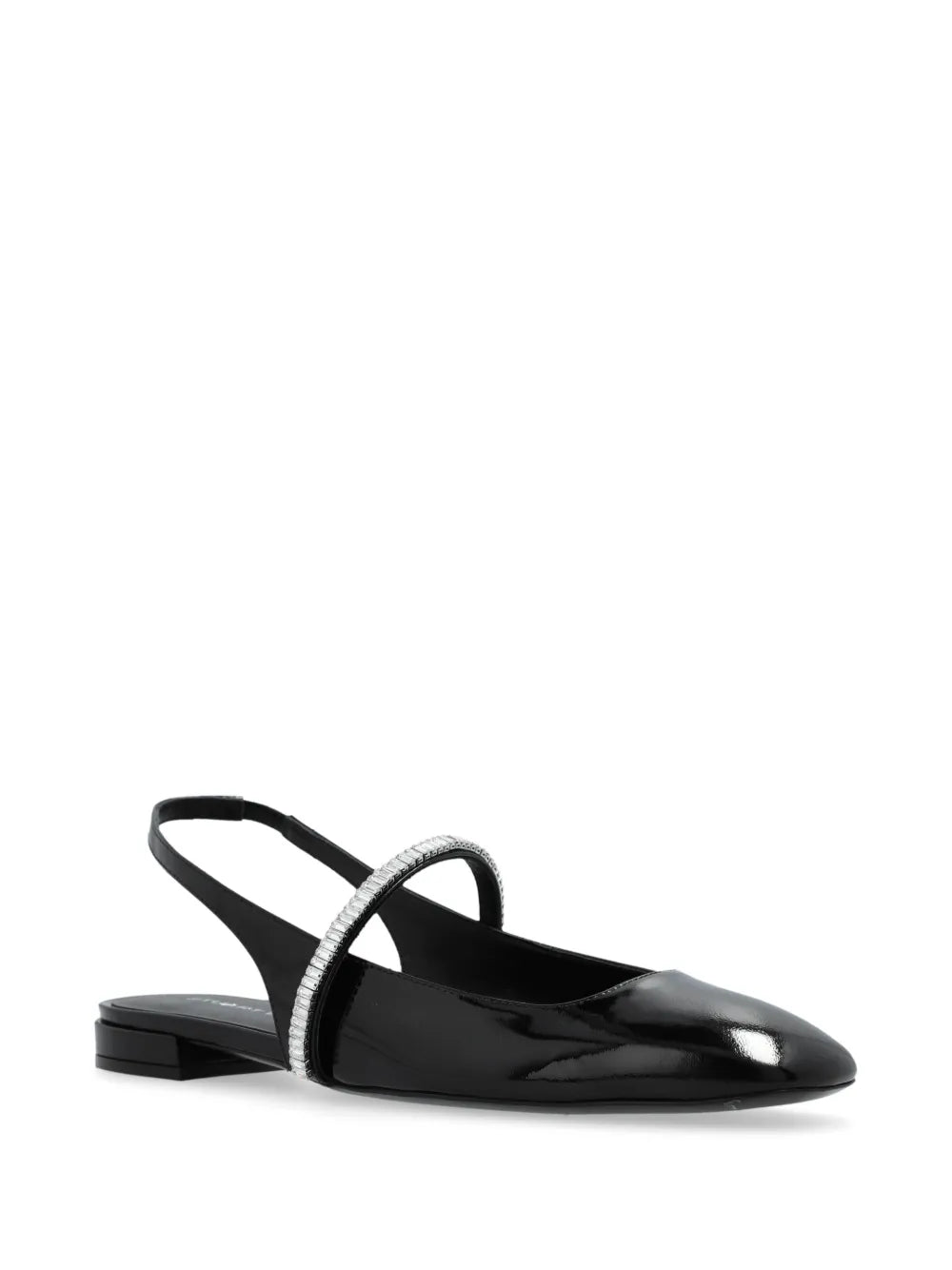 Stuart Weitzman Stefanie patent-leather ballerina shoes