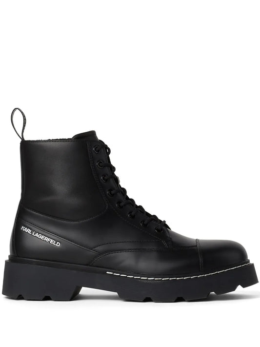 Karl Lagerfeld Kamden leather boots