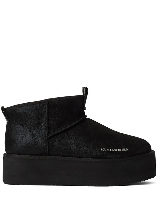 Karl Lagerfeld Thermo leather boots