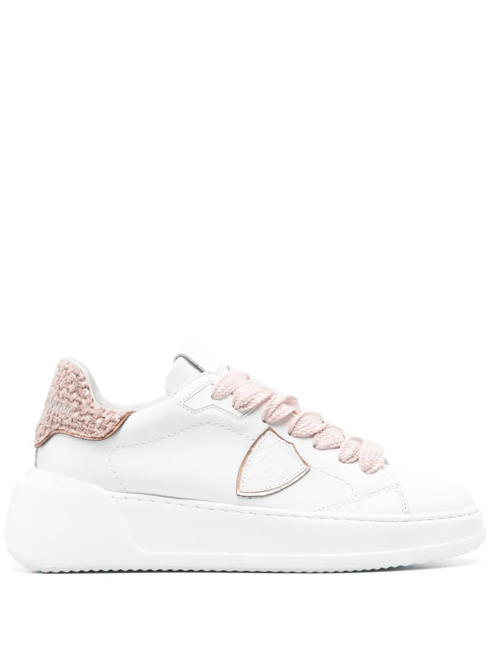 Philippe Model Paris Tres Temple leather sneakers