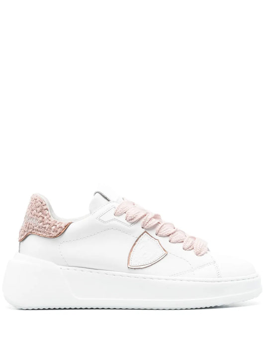 Philippe Model Paris Tres Temple leather sneakers