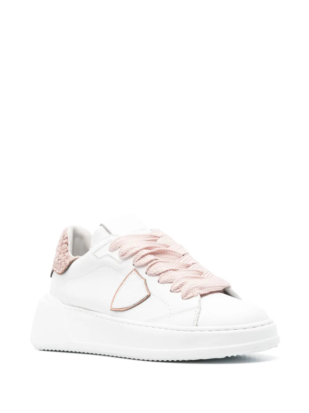 Philippe Model Paris Tres Temple leather sneakers