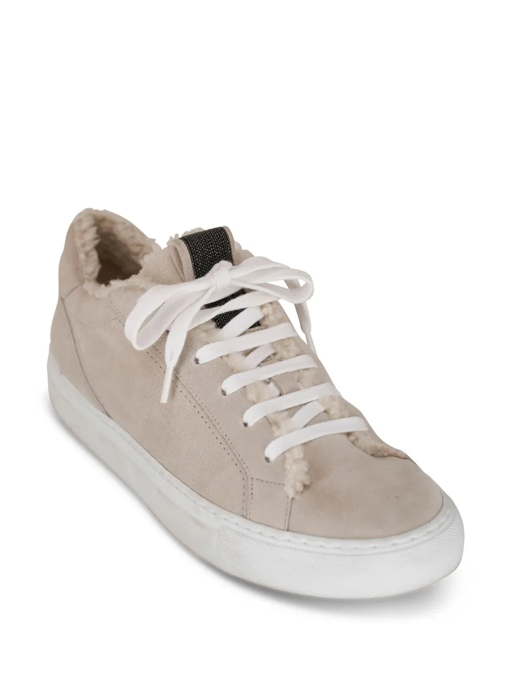 Brunello Cucinelli lined trainers