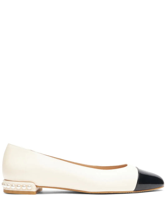 Stuart Weitzman Pearl Flat leather ballerina shoes