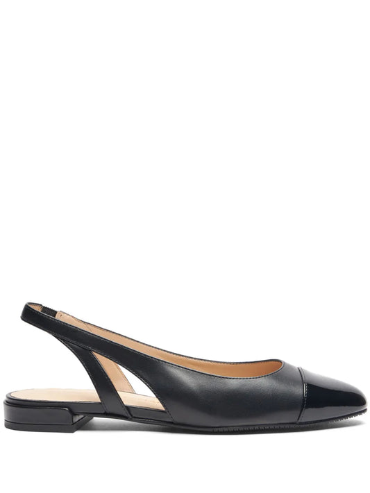 Stuart Weitzman Sleek slingback ballerina shoes