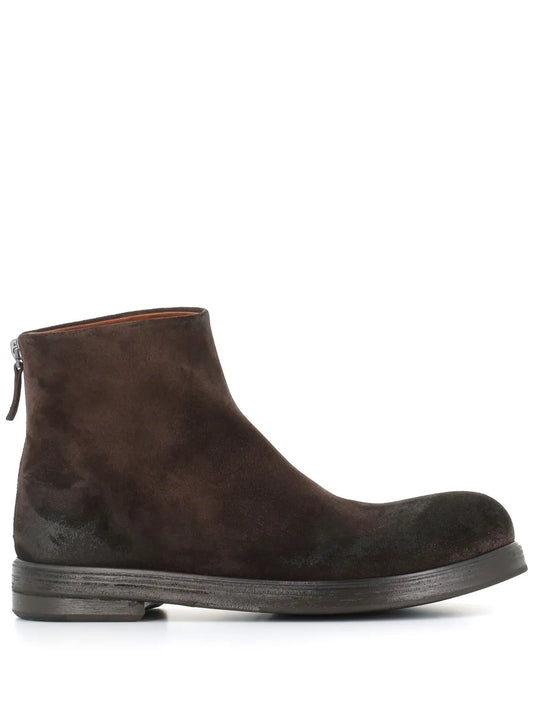 Marsèll round-toe leather boots 