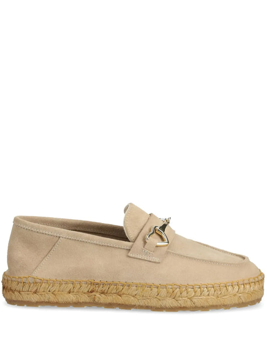 Love Moschino heart-motif espadrilles 