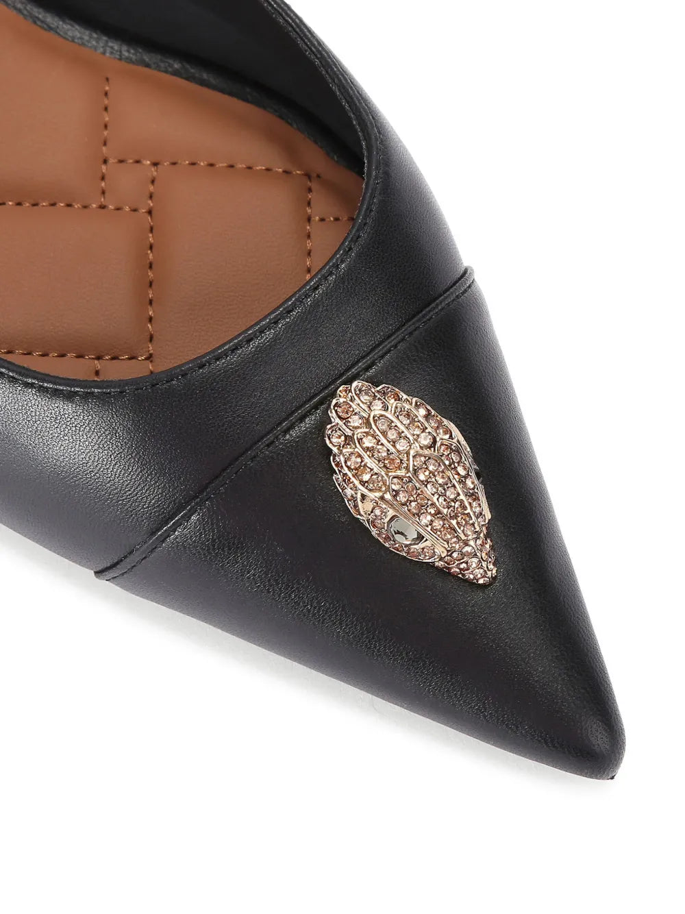 Kurt Geiger London Belgravia slingback ballerina shoes